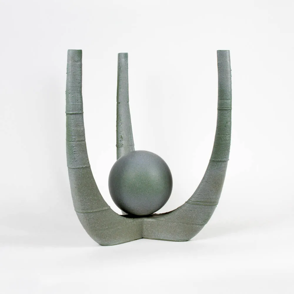 Chandelier Nomade en céramique conçu par Le Berre Vevaud